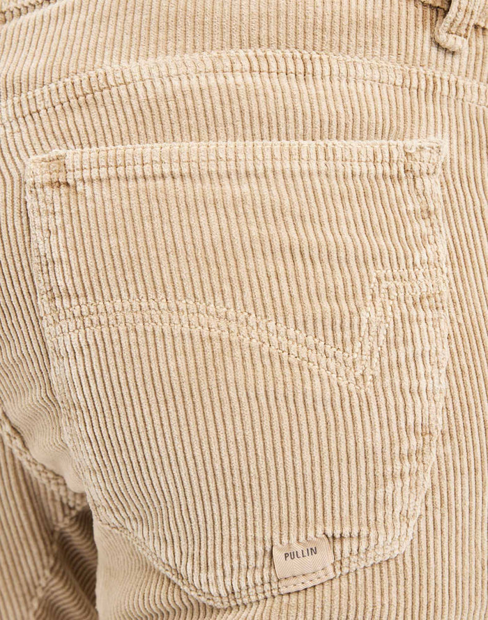 short straight cream PULLIN en coton