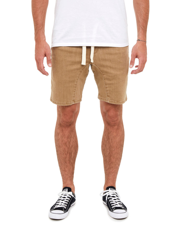 short tapered terra PULLIN en coton