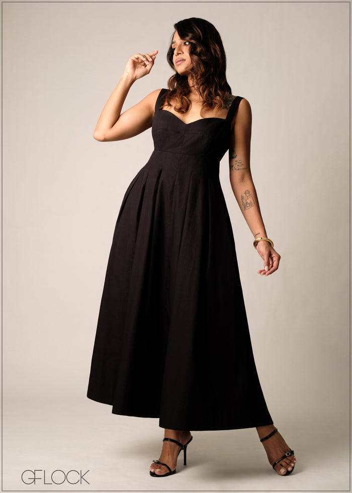 Sleeveless Bustier Dress - 270326