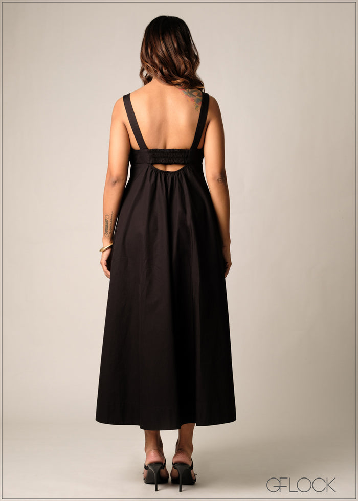 Sleeveless Bustier Dress - 270326