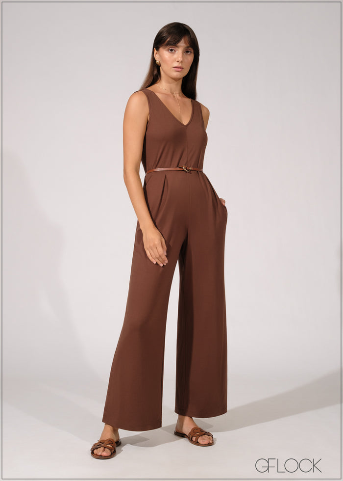 Sleeveless Jumpsuit - 230526