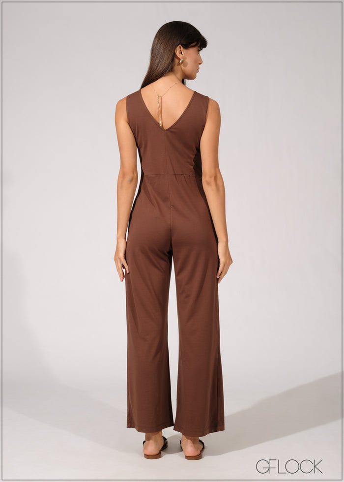 Sleeveless Jumpsuit - 230526
