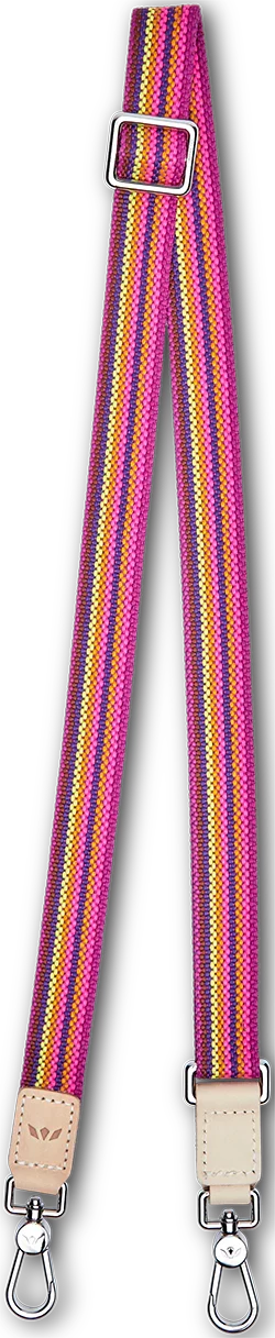 Slim Crossbody strap, 25mm Bubbles Webbing