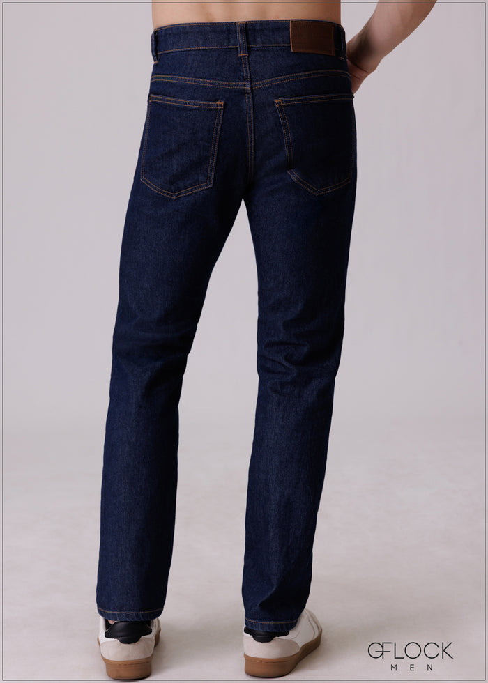 Slim Fit Dark-Wash Jean - Long Length - 110326D
