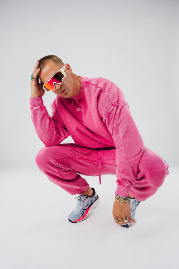 ŠmeX x Bandasy JOGGERS CANDY PINK