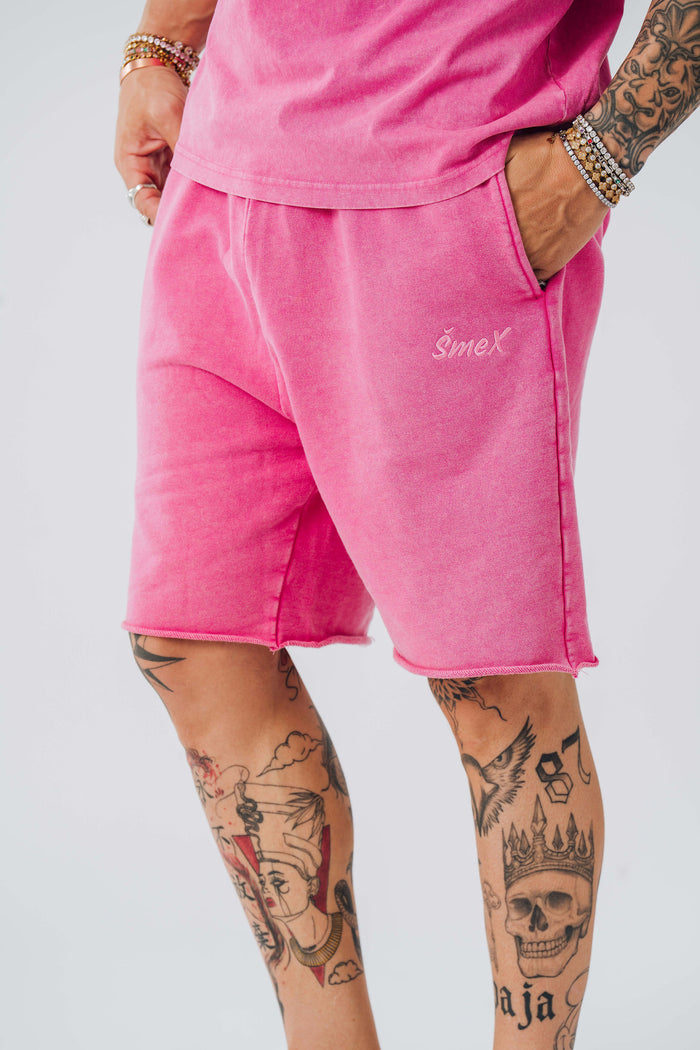 ŠmeX x Bandasy SHORTS CANDY PINK