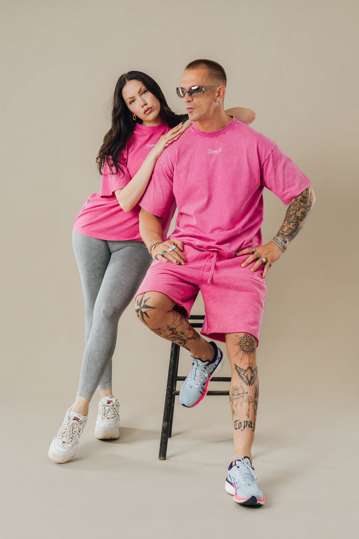 ŠmeX x Bandasy SHORTS CANDY PINK