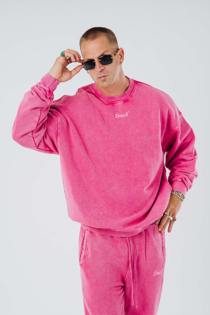 ŠmeX x Bandasy SWEATER CANDY PINK