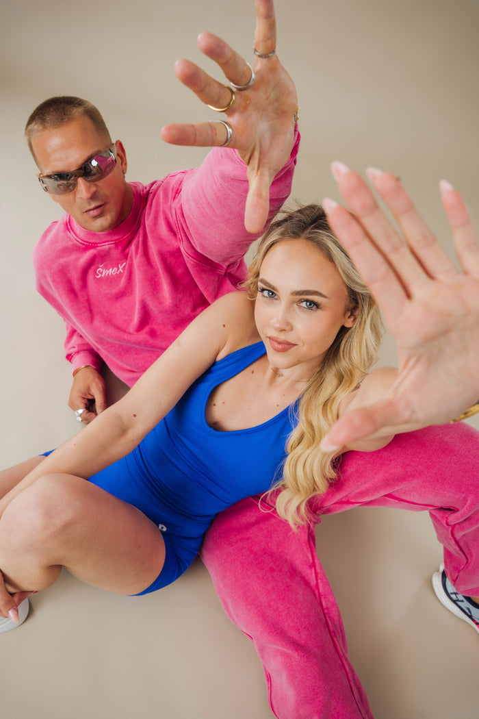 ŠmeX x Bandasy SWEATER CANDY PINK