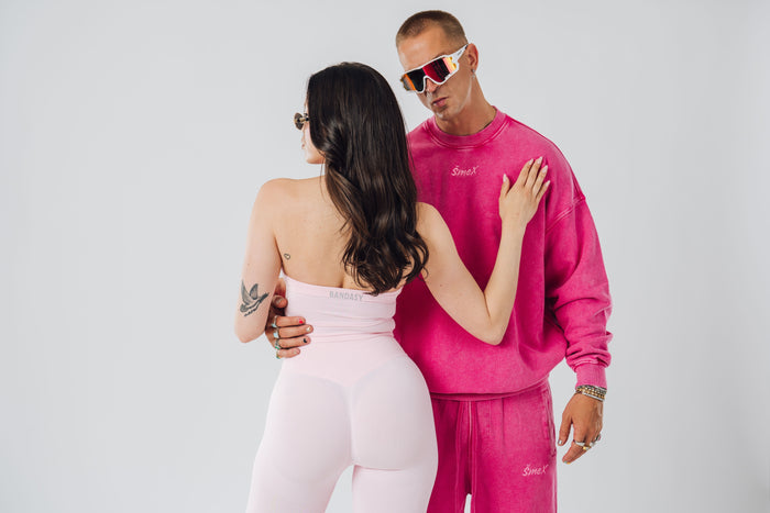 ŠmeX x Bandasy SWEATER CANDY PINK
