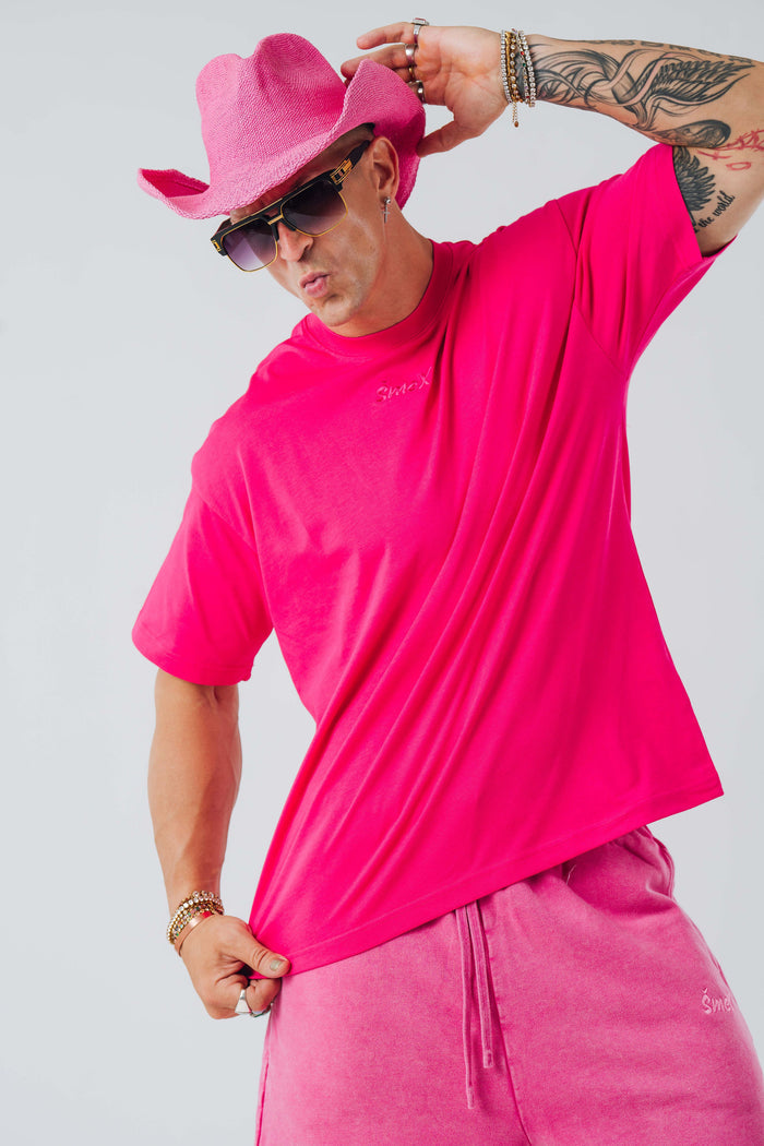 ŠmeX x Bandasy T-SHIRT MAGENTA