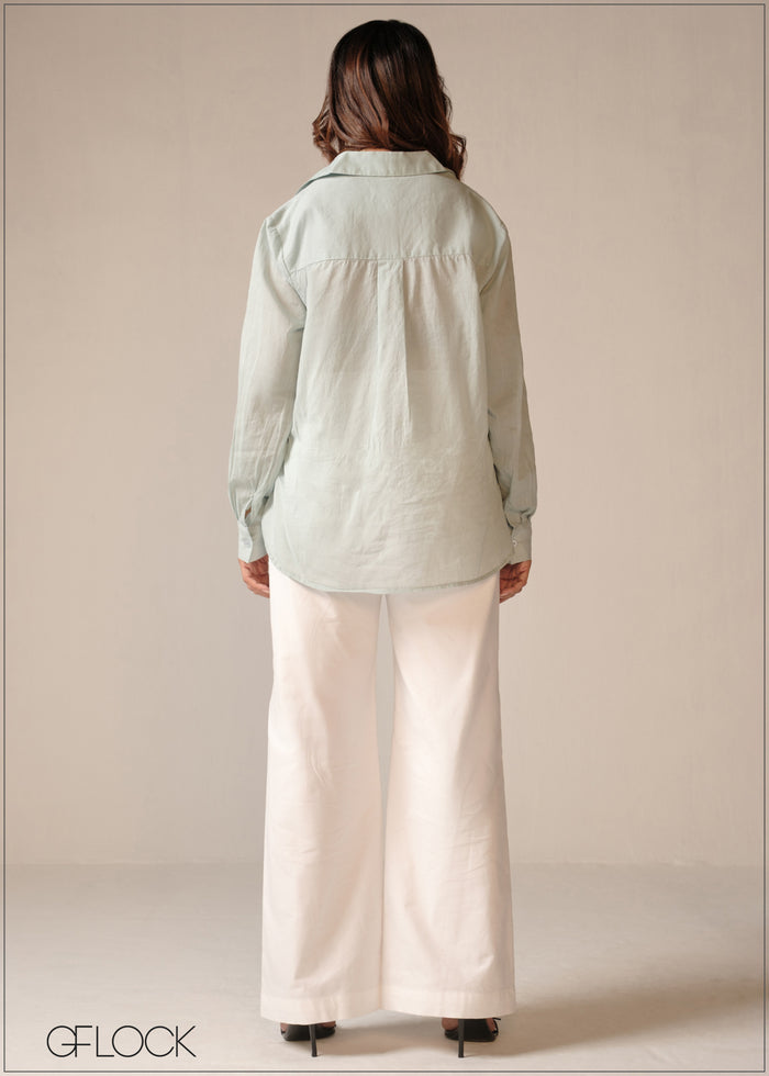 Soft Cotton Basic Shirt - 190326
