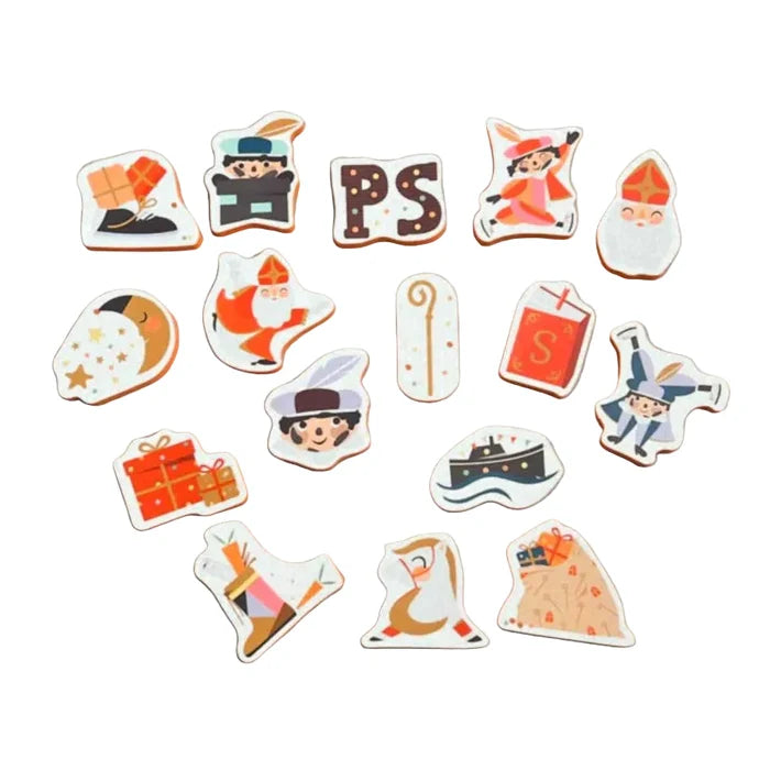 Soft foam bath puzzle sinterklaas image 2