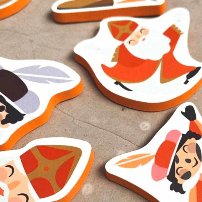 Soft foam bath puzzle sinterklaas image 1