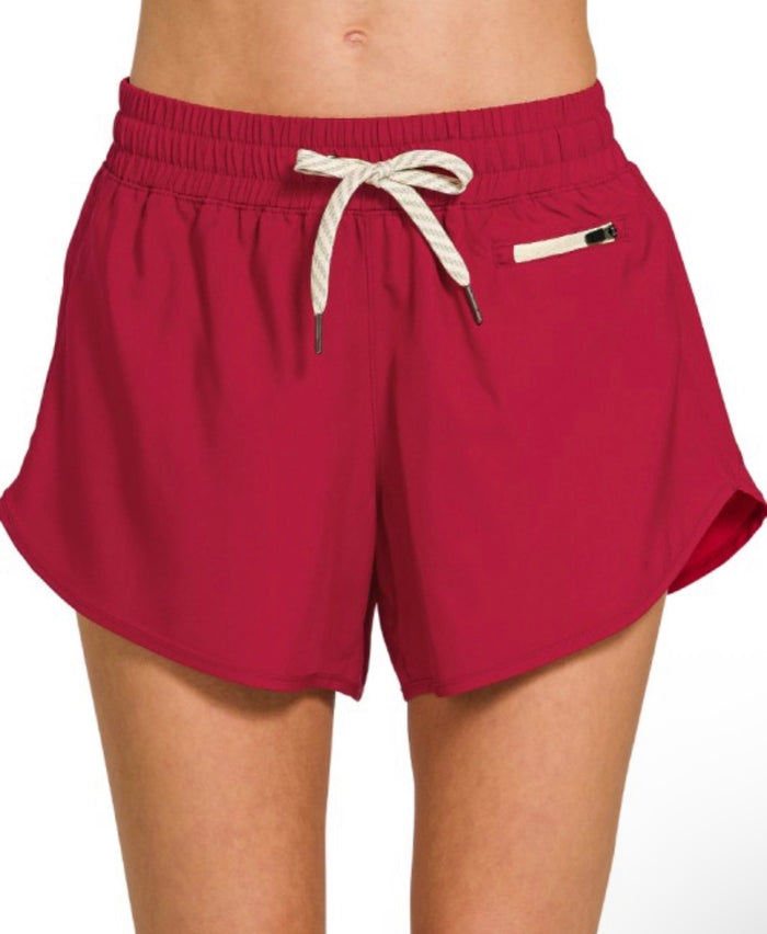 Soft woven lined shorts