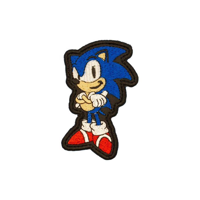 "Sonic The Hedgehog" Embroidered Velcro Patch - Brotherhood Cornhole