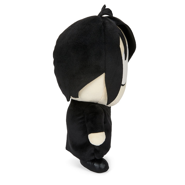 South Park Goth Kid Firkle 13-inch plush with sound, featuring dark clothing and expressive face, soft and cuddly toy.