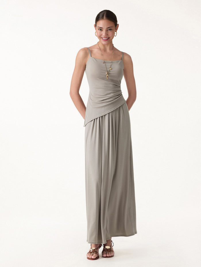 OGLmove Spaghetti Bra Top with Side Slit