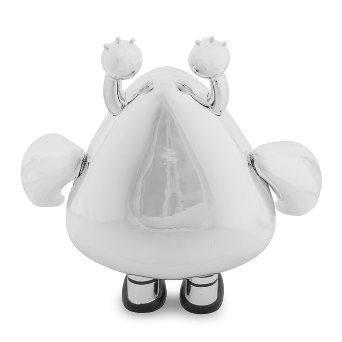 SpongeBob SquarePants Krabified Chrome Edition mini vinyl figure from the A Cavalcade of SpongeBobs series, exclusive Kidrobot collectible.