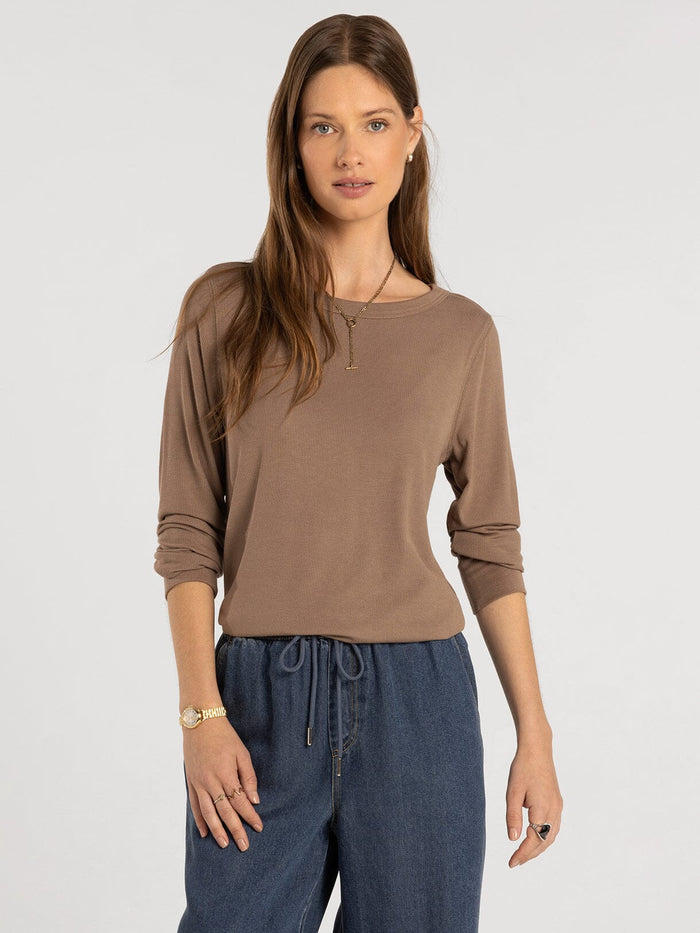 Stacy Top - Latte