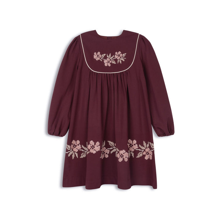 Stitch Embroidered Wool Collection - Dress
