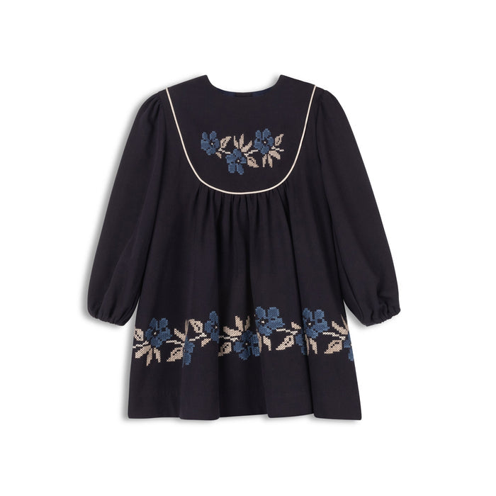 Stitch Embroidered Wool Collection - Dress