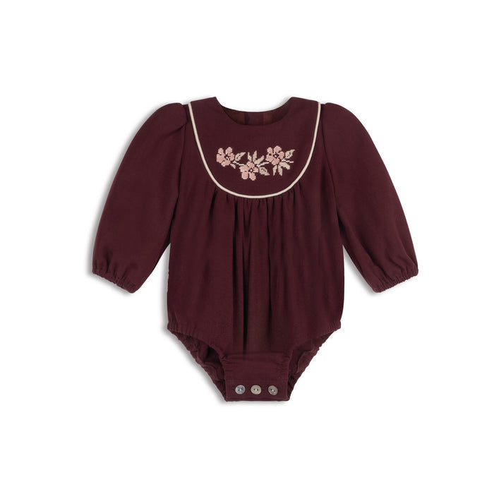 Stitch Embroidered Wool Collection - Romper