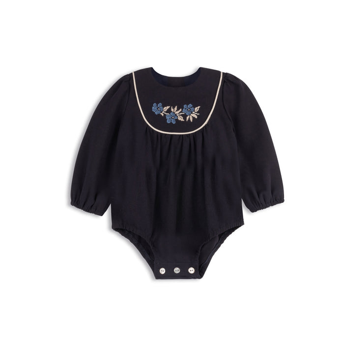 Stitch Embroidered Wool Collection - Romper