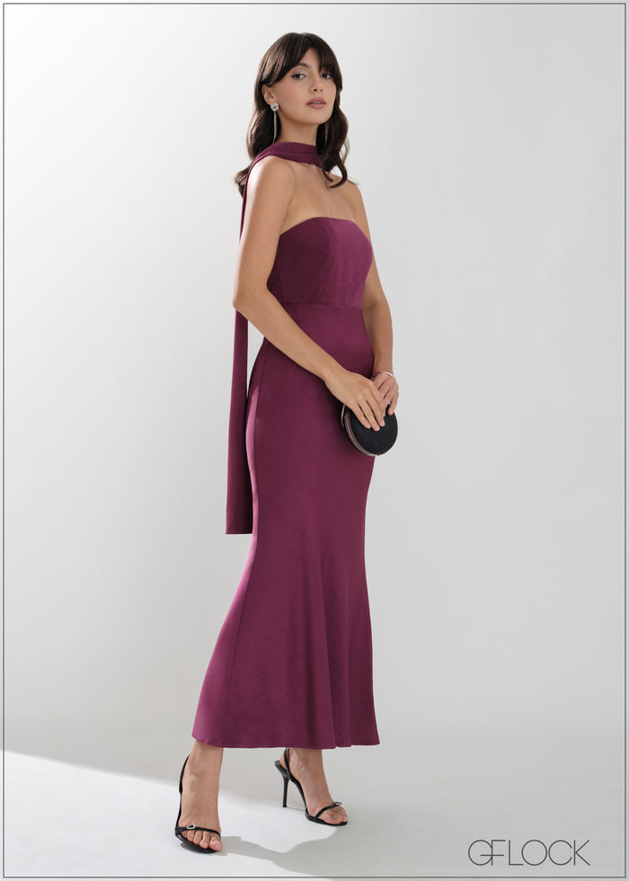 Strapless Maxi Dress - 050626