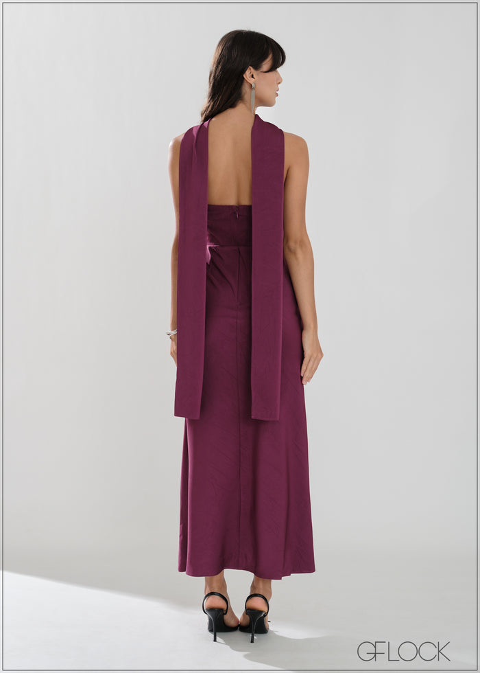 Strapless Maxi Dress - 050626