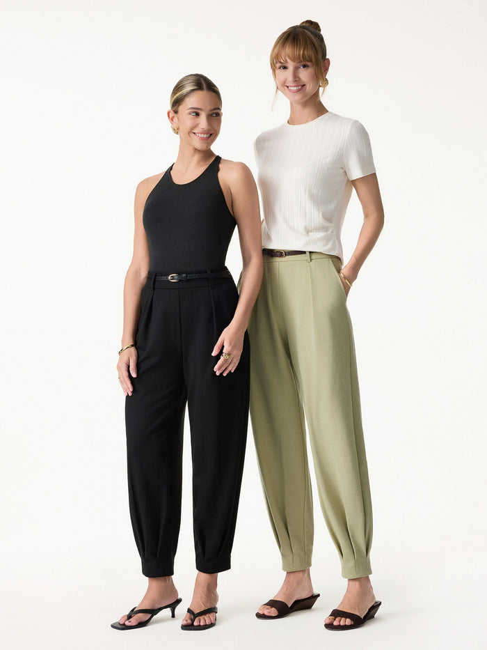 OGLmove Stretch Linen-Like Wrinkle-Resistant Pants
