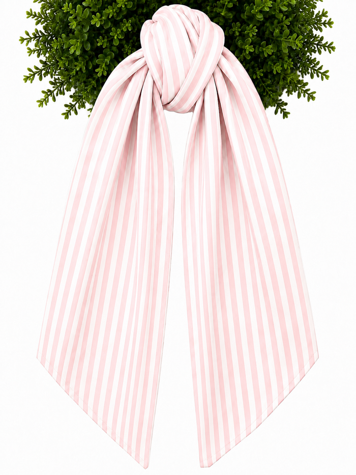 Striped Wreath Sash - With or Without Trim