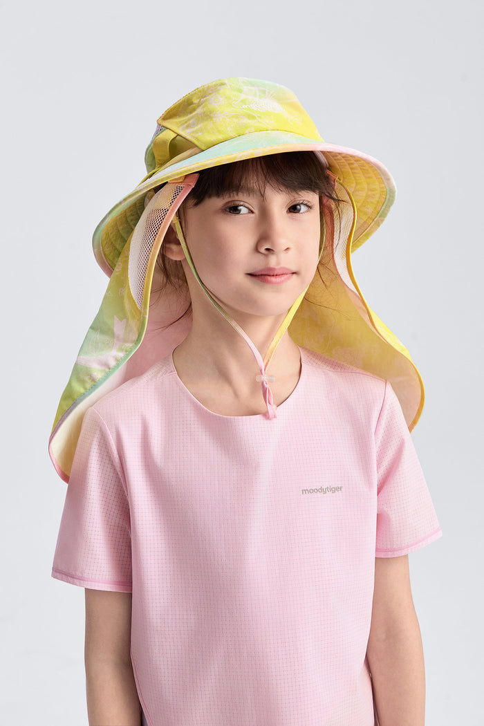 Sunny Shield Hat **Gradient Buzz Pink**