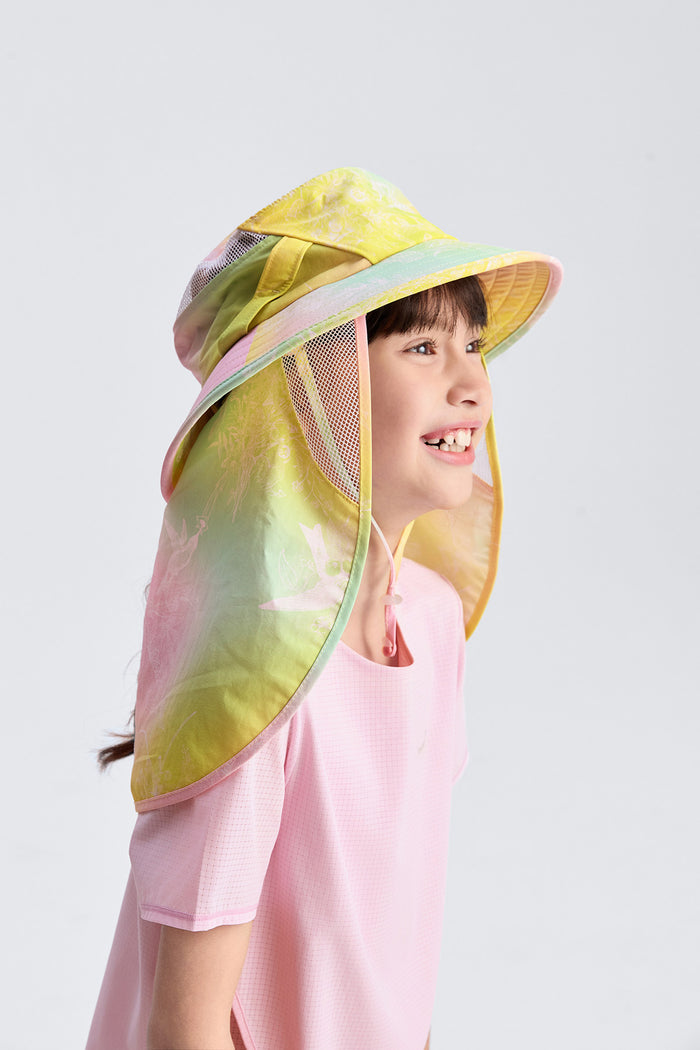 Sunny Shield Hat **Gradient Buzz Pink**