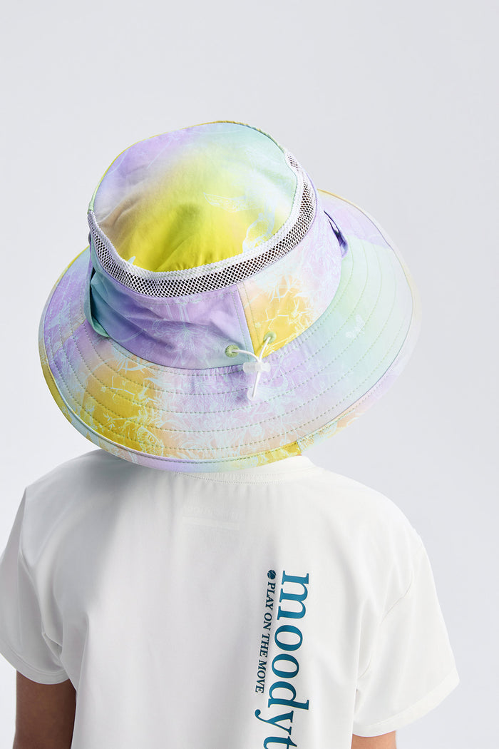 Sunny Shield Hat **Gradient Buzz Cyan**
