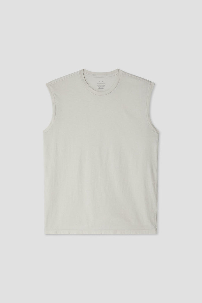 Supima Jersey Muscle Tee - Ash