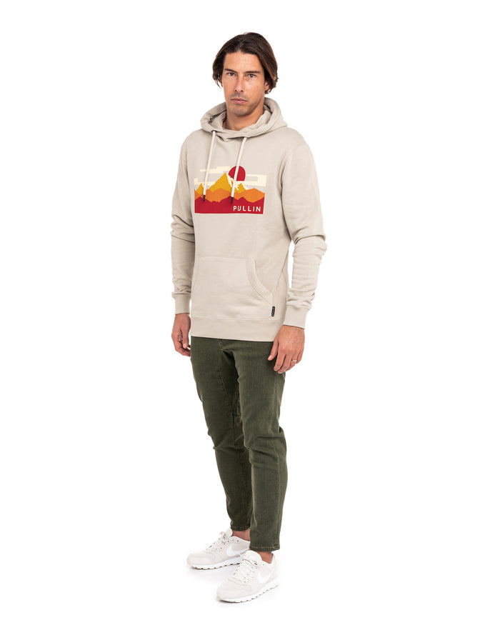 sweat a capuche goldenhour PULLIN en coton