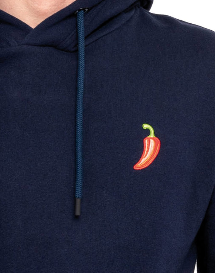 sweat homme à capuche chillinavy PULLIN en coton