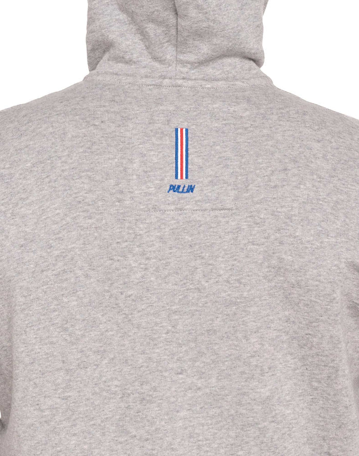 sweat homme à capuche lapingrey PULLIN en coton