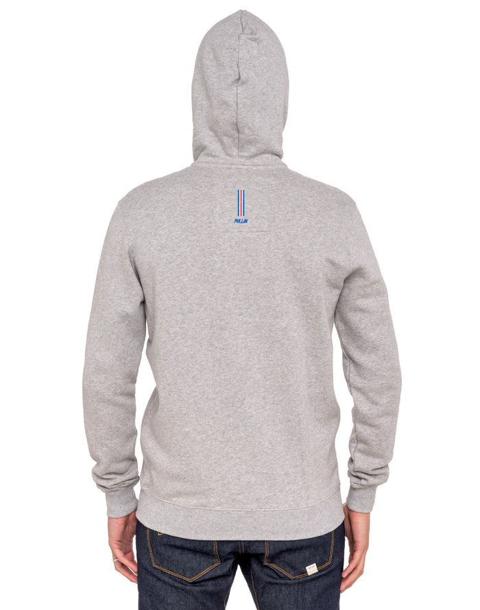 sweat homme à capuche lapingrey PULLIN en coton