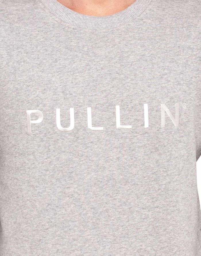 sweat homme crew PULLINgrey21 PULLIN en coton