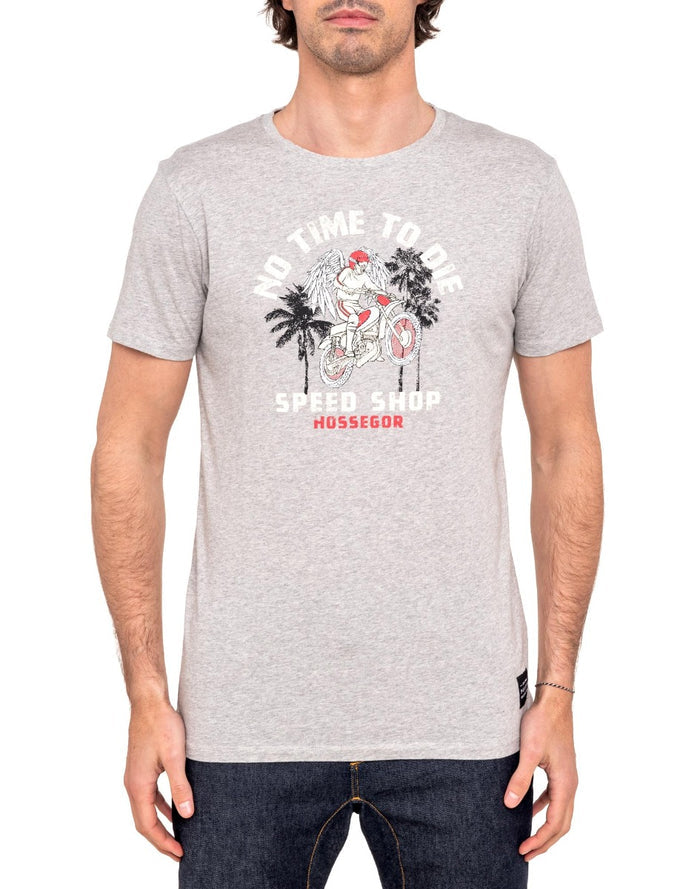 t-shirt homme speedshopgrey PULLIN en coton