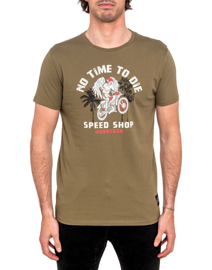 t-shirt homme speedshopherb PULLIN en coton
