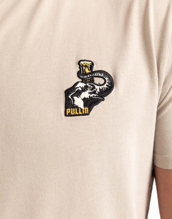t-shirt patchelebeer PULLIN en coton