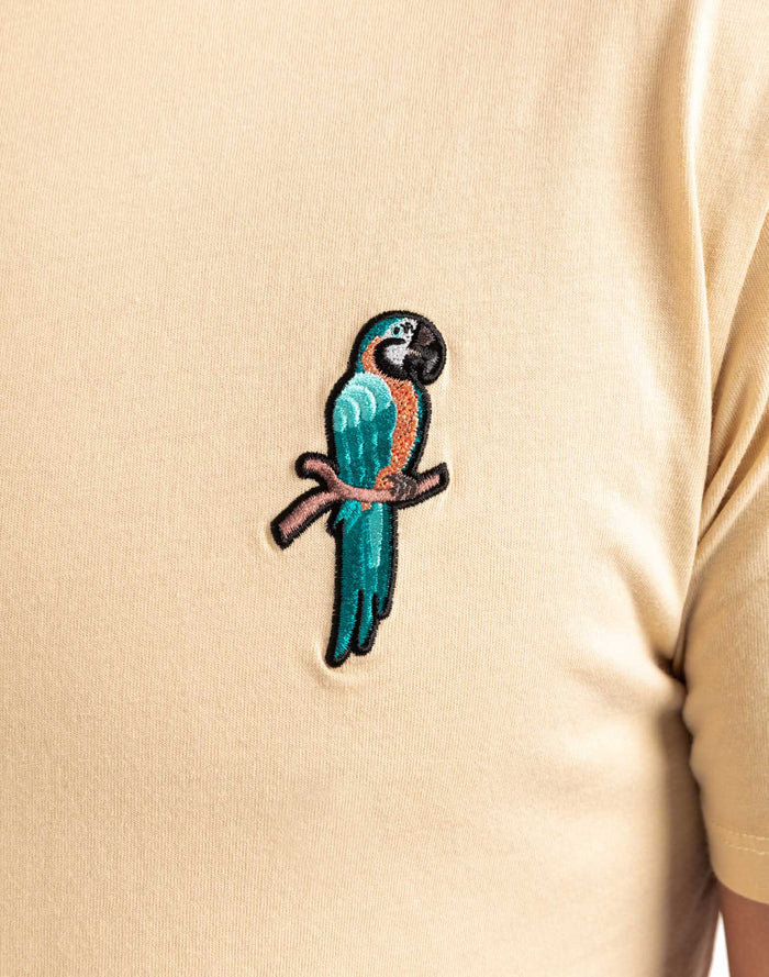 t-shirt patchparrot PULLIN en coton
