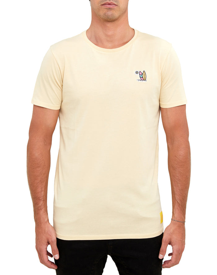 t-shirt patchsurfp PULLIN en coton