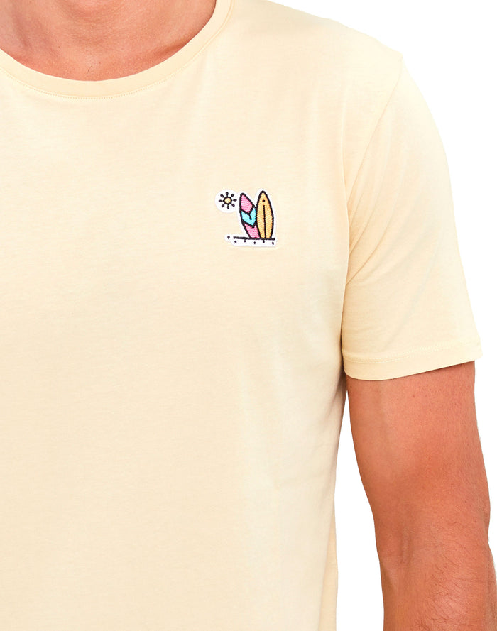 t-shirt patchsurfp PULLIN en coton