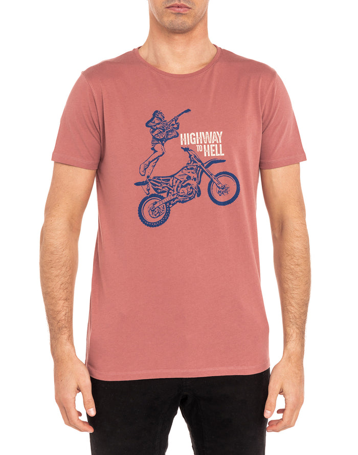 t-shirt PULLINhellrose PULLIN en coton