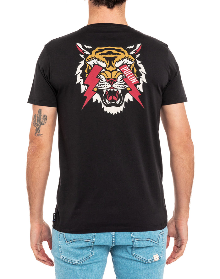 t-shirt tigerboltblack PULLIN en coton