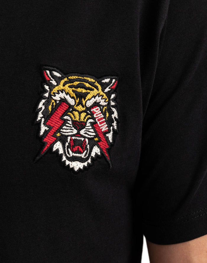 t-shirt tigerboltblack PULLIN en coton